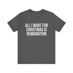 REMIGRATION CHRISTMAS TSHIRT