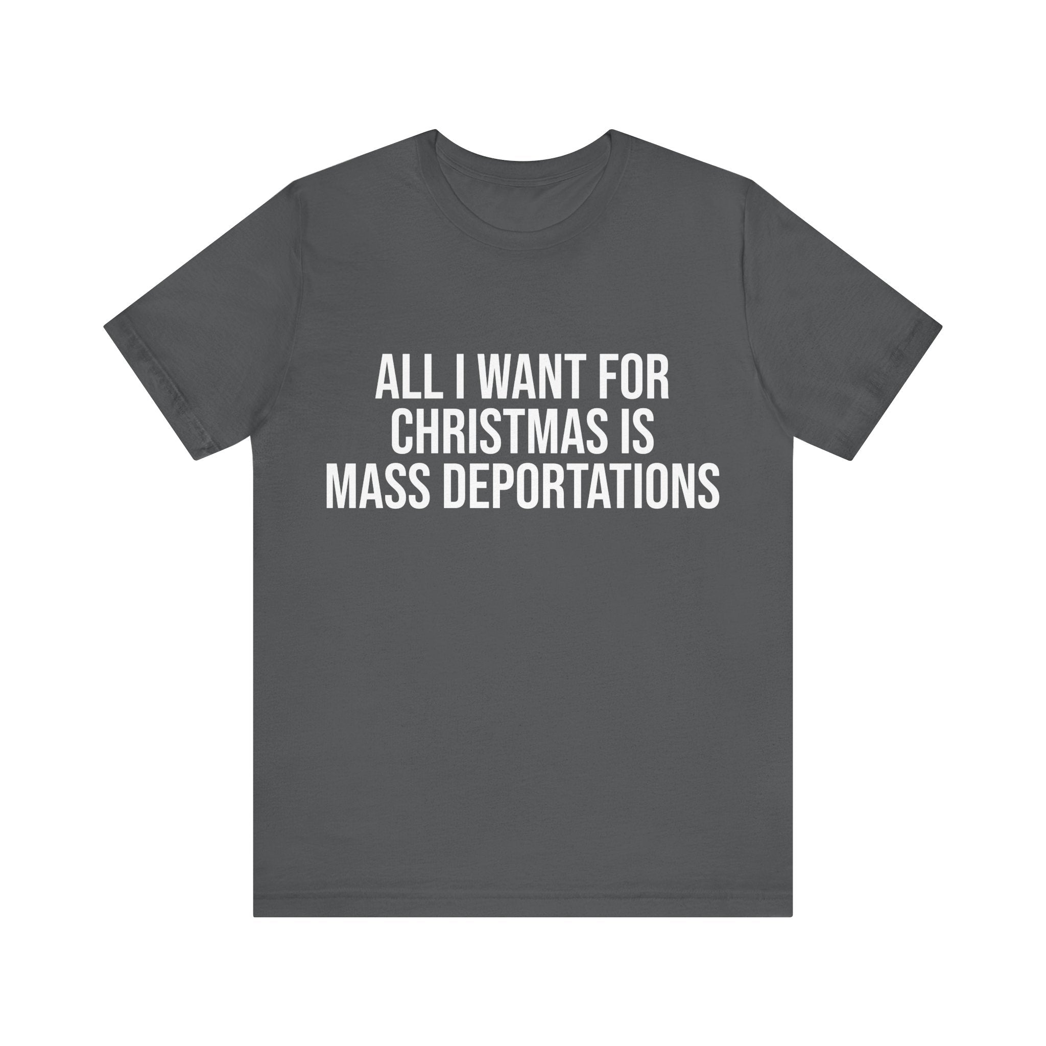 MASS DEPORTATIONS CHRISTMAS TSHIRT
