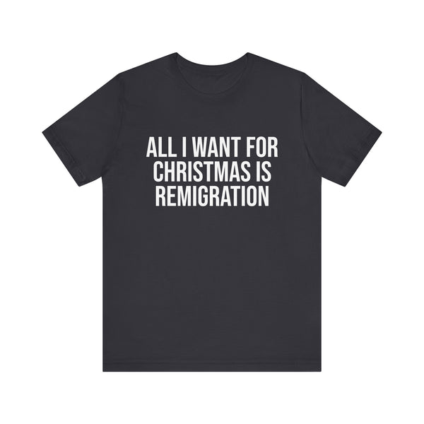 REMIGRATION CHRISTMAS TSHIRT