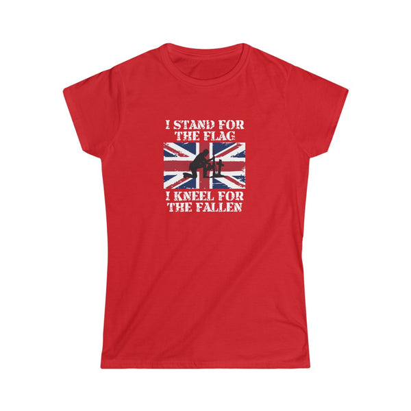 I STAND FOR THE FLAG WOMEN'S TSHIRT