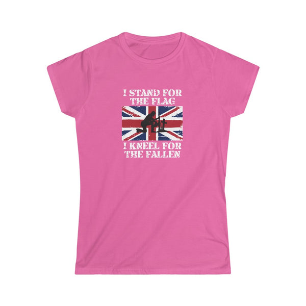 I STAND FOR THE FLAG WOMEN'S TSHIRT