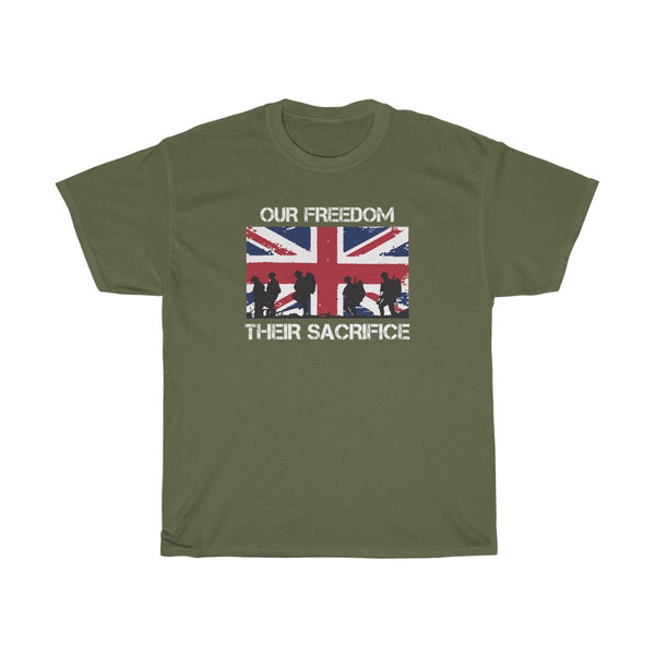 OUR FREEDOM THEIR SACRIFICE TSHIRT