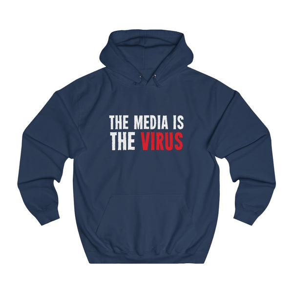 THE MEDIA IS THE VIRUS HOODIE