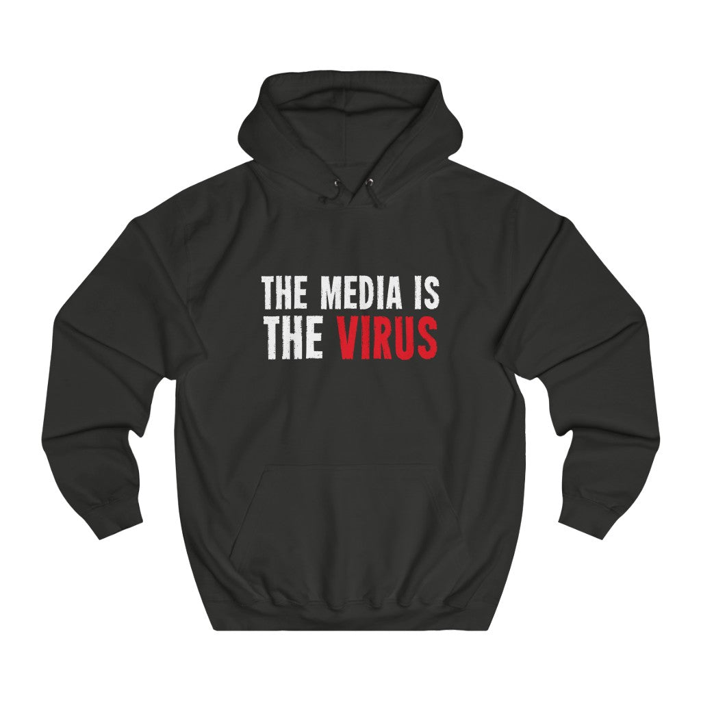 THE MEDIA IS THE VIRUS HOODIE