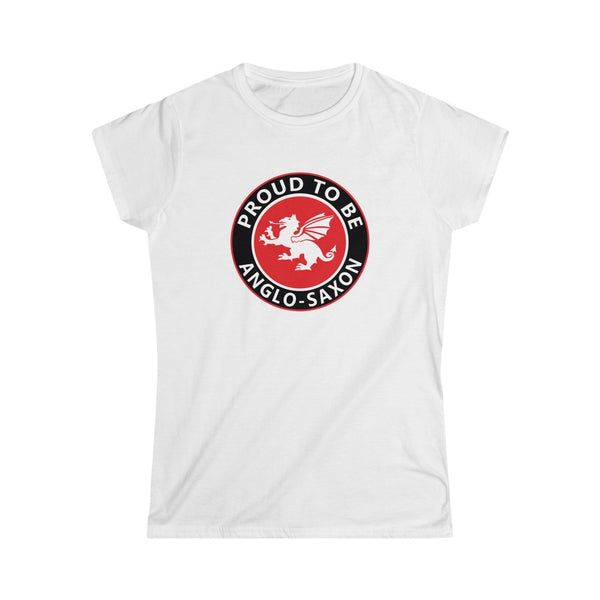 PROUD TO BE ANGLO-SAXON WOMEN'S TSHIRT