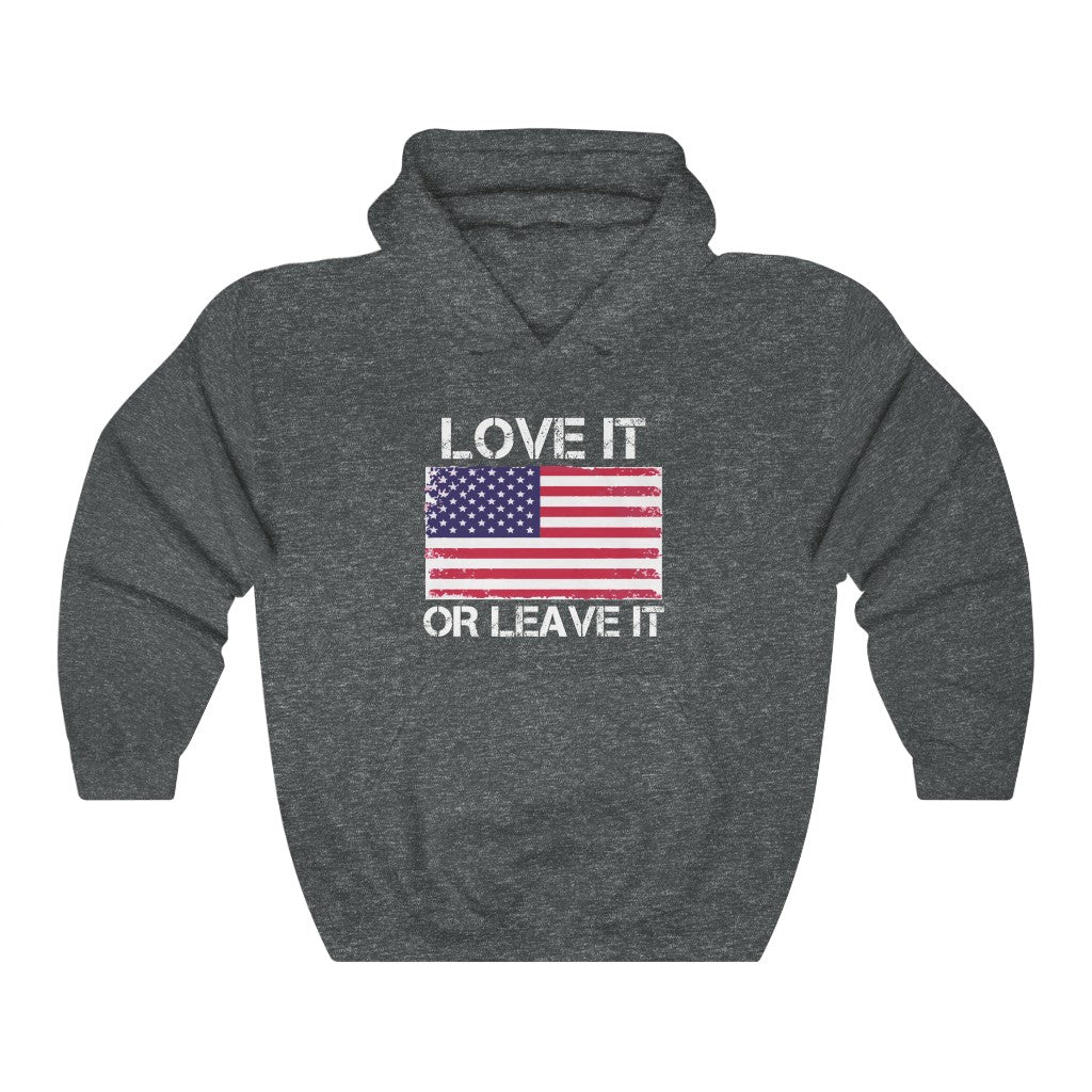 LOVE IT OR LEAVE IT (USA) HOODIE