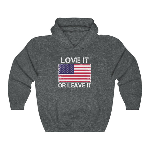 LOVE IT OR LEAVE IT (USA) HOODIE