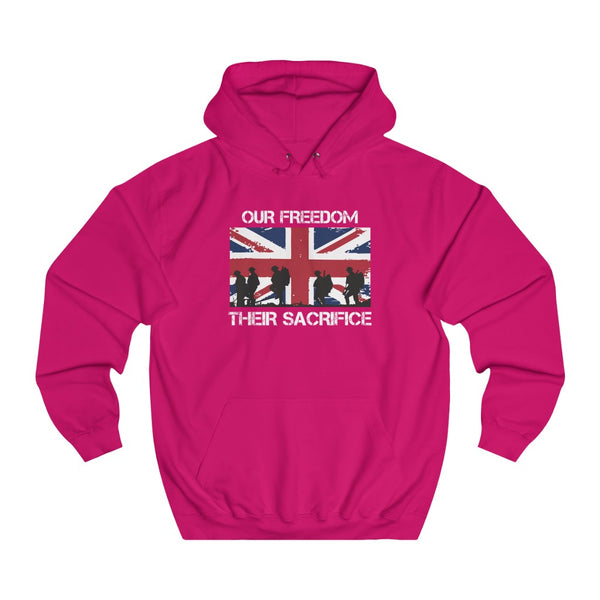 OUR FREEDOM THEIR SACRIFICE HOODIE