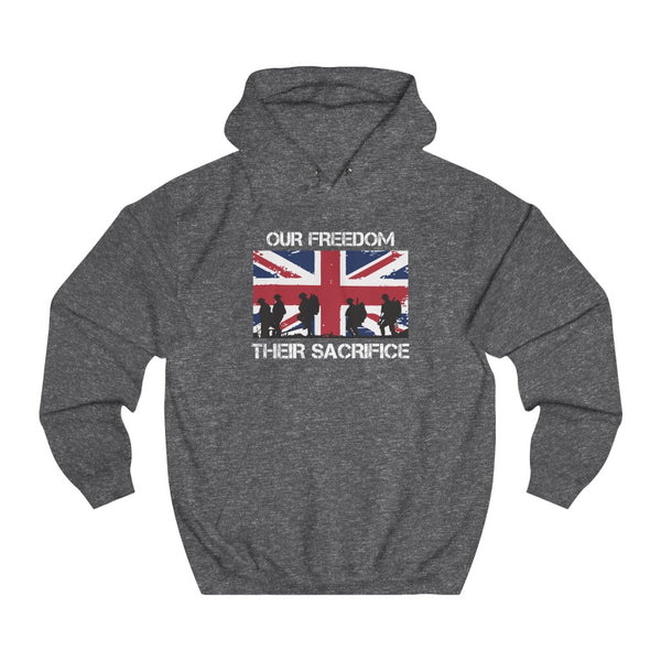 OUR FREEDOM THEIR SACRIFICE HOODIE