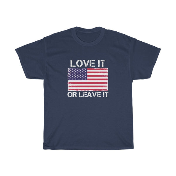 LOVE IT OR LEAVE IT (USA) TSHIRT