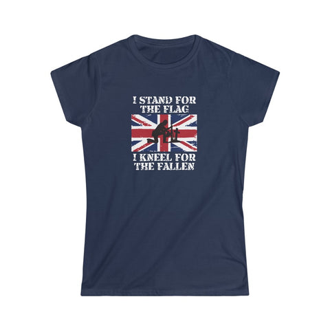 I STAND FOR THE FLAG WOMEN'S TSHIRT