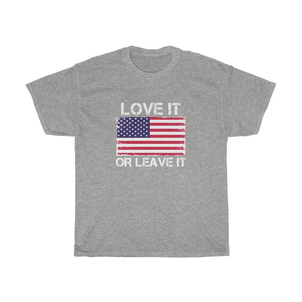 LOVE IT OR LEAVE IT (USA) TSHIRT