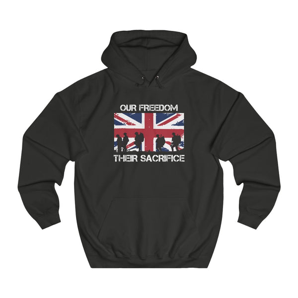 OUR FREEDOM THEIR SACRIFICE HOODIE