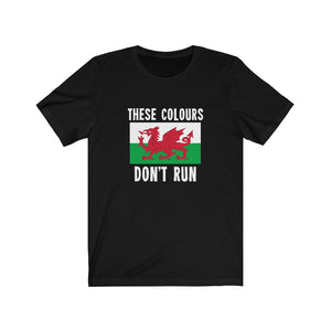 THESE COLOURS DON'T RUN (WELSH) TSHIRT