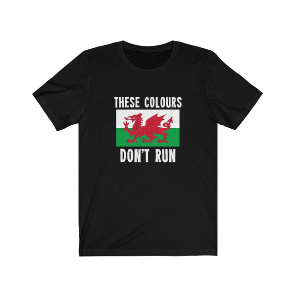 THESE COLOURS DON'T RUN (WELSH) TSHIRT