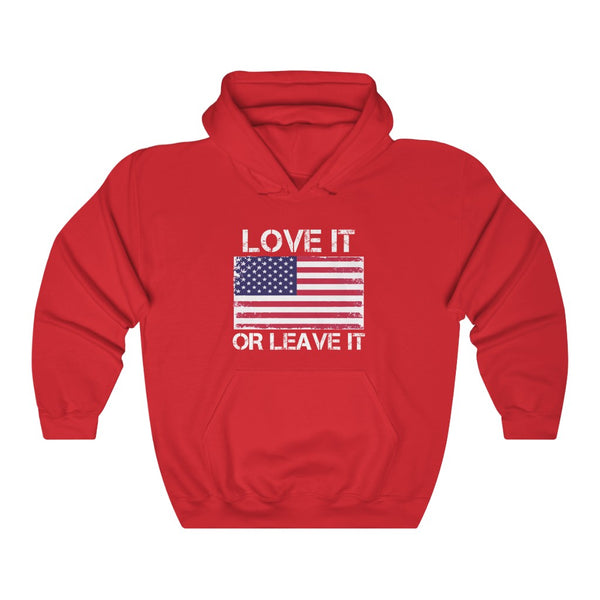 LOVE IT OR LEAVE IT (USA) HOODIE