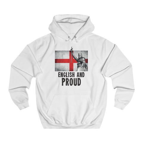 ENGLISH AND PROUD HOODIE