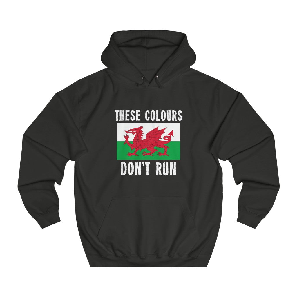 THESE COLOURS DON'T RUN (WELSH) HOODIE