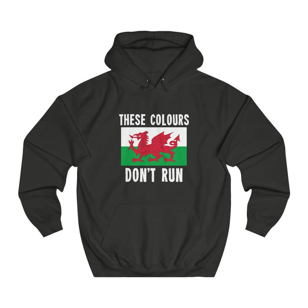 THESE COLOURS DON'T RUN (WELSH) HOODIE