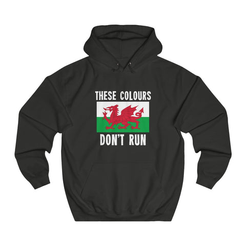 THESE COLOURS DON'T RUN (WELSH) HOODIE