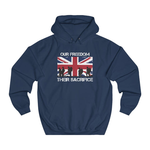 OUR FREEDOM THEIR SACRIFICE HOODIE