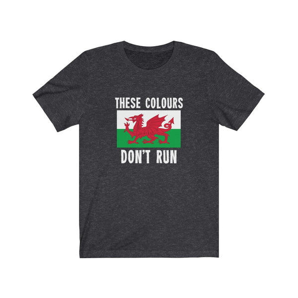 THESE COLOURS DON'T RUN (WELSH) TSHIRT
