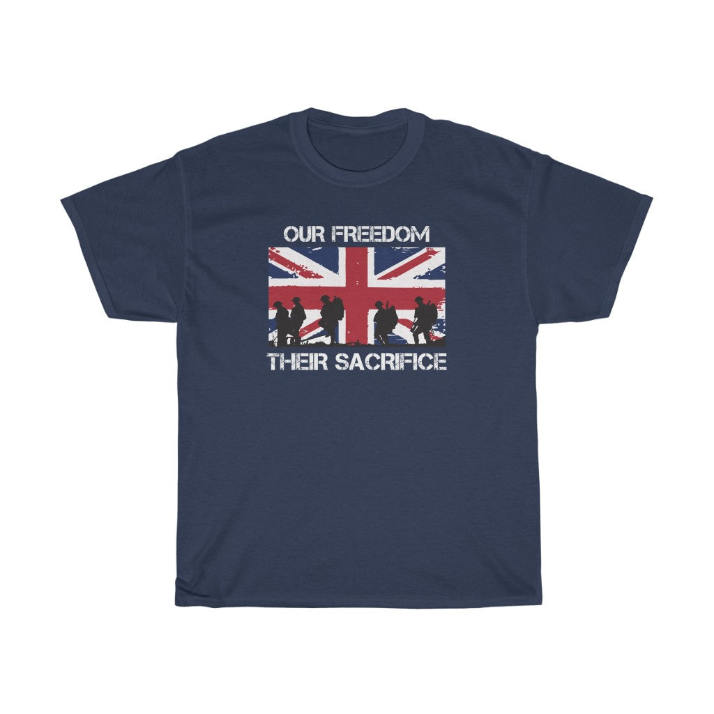 OUR FREEDOM THEIR SACRIFICE TSHIRT