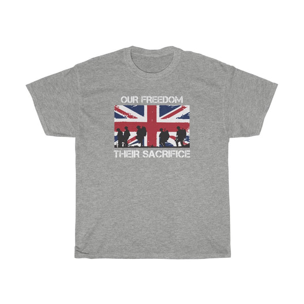 OUR FREEDOM THEIR SACRIFICE TSHIRT